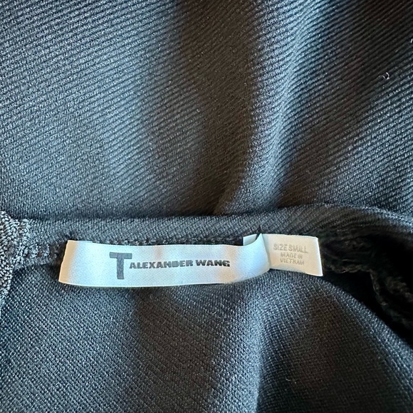 Alexander Wang Midnight Black Fitted Dress - Picture 9 of 15